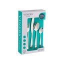 Viners Premium International 18/0 Stainless Steel Cutlery Gift Box Set of 16 Pcs | Luxury Spoon, Fork, Knife Set for Dining Table and Kitchen Use | Rustproof Food Grade Flatware
