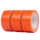 3 Roll Heavy Duty Duct Tape - Professional Grade, Waterproof, Hand Tearable, Repair Tape for Industrial & Outdoor Use, 1.88 Inch x 30 Yards, Orange