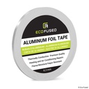 Adhesive Aluminum Foil Tape - for Heating and Air Conditioning Repairs - Thermally Conductive - Flame/Moisture/Vapor Resistant - Heat and Light Reflective (0.25 inch x 27 Yards)
