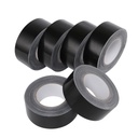 Lichamp 6 Rolls Heavy Duty Black Duct Tapes, 2 Inches x 25 Yards, 17 mil