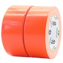 2 Pack Duct Tape Heavy Duty,7.5 Mil Thickness,2 Inches x 30 Yards,Flexible,No Residue,Waterproof and Tear by Hand,Multi-Use for Indoor & Outdoor,Orange