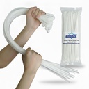 16-Inch Cable Ties (100-Pack) – Heavy Duty 400mm x 4.2mm Self-Locking Nylon Zip Ties | Strong Wire Fasteners with Teeth Grip for Organizing, Bundling & Securing