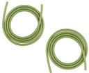 Spiral Triple Colour Cable Protector 1.5M- 2pcs | Super Long Size Cable Cord Protectors Winders for All Mobile Phone Charging Cable and Earphone (Green)