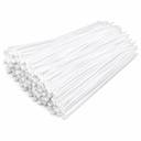 DM TAPES Nylon Cable Ties White (300 mm x 4.8 mm,12 inch, Pack of 100)