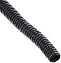 Electric Wire Protector 1/2 Dia Corrugation Split Loom Tubing Pipe 6.5Ft