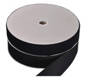 PRAKASAM COTTON Black Colour Hook and Loop Tape Fastener & Free with Industrial Cutter (50 mm Width x 5 Mtrs)