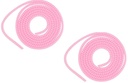 EMPOISON Spiral Triple Colour Cable Protector 1.5M- 2pcs | Super Long Size Cable Cord Protectors Winders For All Mobile Phone Charging Cable And Earphone