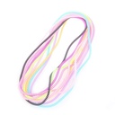 Spiral Triple Colors Cable Cord Protectors Winders for Mobile Phone Charging Cable Earphones (1.5 m) 2pcs