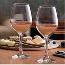 Style Crystal Clear 310 ml Red Wine and White Wine Glasses Perfect for Parties, Gifts,Housewarming,Weddings,Aniversary Set of 2
