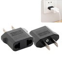 Hi-Plasst India to USA Converter Plug 2 Pin| Travel Adapter 2-Pieces Pack Universal Type A Plug Adapter for US, Canada, Mexico, Japan, Thailand | for Indian Devices (Pack of 2)
