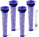 Colorfullife 4 Pack Pre Filters for Dyson DC58, DC59, V6, V7, V8 Vacuum. Replacements Part # 965661-01. 4 Filters Kit for Dyson Filter Replacements