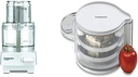 7 Cup Food Processor by Cuisinart, 600-Watt Motor, White, DLC-10SYP1 & DLC-DH Disc Holder, White