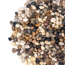5 lbs Pebbles for Indoor Plants, Succulent, Bamboo, Vase, 3/8" Plant Rocks for Pots Indoor, Small River Rocks Decorative Pea Gravel, Highly Polished