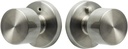 Sure-Loc Hardware BG102 32D Bergen Privacy Knob, Satin Stainless