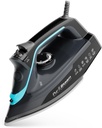 Pursteam SteamBurst+ 1750W Steam Iron, Ceramic Soleplate, Adjustable Steam, Burst of Steam, Self-Clean, Anti-Calc, Anti-Drip, Powerful & Long-Lasting Steam for All Fabrics