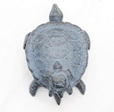 Door Knocker Cute Tortoise Door Knocker Cast Iron Door Knock Vintage Blue Front Door Door Handle Easy to Install Door Ring Knocker Decorative Unique