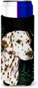 Starry Night Dalmatian Ultra Beverage Insulators for slim cans