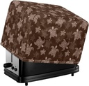 Lotusorchid Sea Turtle Print Appliance Cover 4 Slice Toaster, Anti-Fingerprint Toaster Oven Dust Cover with Drawstring, Washable