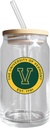 R and R Imports Vermont Catamounts NCAA 12 oz Can Glass Single