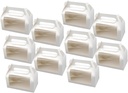 OUNONA 10pcs Cake Packaging Box White Favor Boxes for Gifts Window Design Treat for Party Supplies