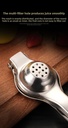 Stainless Steel Household Lemon and Orange Juicer Multi-Functional Fruit Press Kitchen Manual Juice Extractor