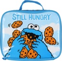 INTIMO Sesame Street Still Hungry Cookie Monster All Over Insulated Lunch Box Bag Tote