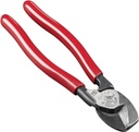 Klein Tools 63215 Cable Cutter, Made in USA, High-Leverage 6.5-Inch Compact, Forged From US Made Steel, Ideal for Cutting Aluminum and Copper Cable