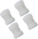 4Pcs Ice Cream Machine Sealing Tube Corrugated Sleeve Elastic Seal Rings Pipe for Agitating Shaft, Soft Serve Machines Accessories Ice Cream Maker Parts