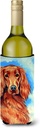 Caroline's Treasures 7029LITERK Irish Setter Wine Bottle Hugger Bottle Cooler Sleeve Hugger Machine Washable Collapsible Insulator Beverage Insulated Holder
