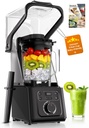 Vacuum Blender, 35000RPM Commercial & Household Professional Blender for Smoothies, 56oz Tritan Cup, Fresh Juice, Baby Food, Protein Shakes, with Self Clean, Dishwasher Safe, Quiet Shield