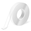 Art3d Double-Sided Mounting Tape (10FT), Multipurpose Removable Adhesive Foam Tape, Transparent, Household