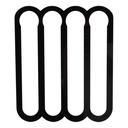 Coffee Pod Holder, 14X11.75in Vertically Horizontally Mounted Coffee Pod Storage Organizer, Coffee Capsule Rack for Kitchen Office Pantry (Black)