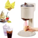 1l Household Ice Cream Maker, Soft Ice Cream Machine for Home DIY Soft Ice Cream, Easy to Clean, Easy to Use, Mini Fruit Soft Ice Cream Machine for Home, Bar, Cafe