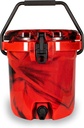 Frosted Frog Red Camo 5 Gallon Heavy Duty Drink Dispenser Cooler with Spigot