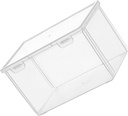 IMIKEYA Food Grade Plastic Bread Storage Box Leakproof Fridge Organizer for Home Use Kitchen Bread Keeper Container Lid and Toast