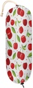 Cherry Print Plastic Bag Holder Grocery Bag Holder Large Wall Mount Garbage Plastic Bag Organizer Drawstring Adjustment for Kitchen, 22x9" in