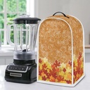 Maple Fall Blender Cover Waterproof Thanksgiving Blender Cover Dust Cover Coffee Maker Appliance Cover Kitchen Mixer Cover Anti-Scratch Thanksgiving Decor