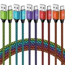 USB Type C Cable 5-Pack 10ft USB A to Type C Cable 10 Feet Extra Long Fast Charging Type C Cord Phone Charger for Samsung Galaxy S10 S9 S8 Note 9 8 10, LG G8 G7 G6 V30 G8 G7