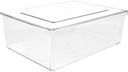 Dough Proofing Box for Bread Food-Grade Plastic Refrigerator Organizer Airtight Container Lid for Kitchen Storage Suitable for Home Use and Food Preservation