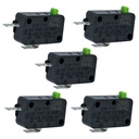 5Pcs SZM-V16-FA-62 Microwave Oven Refrigerator Door Micro Switch Normally Close for WB24X10205 WB24X10112 253807 AH237409 WB24X0817 KW3AT-16 FA62 WB24X817