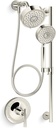 KOHLER K- 22181-SN Purist Essentials Performance Showering Package, 2.5 GPM, Vibrant Polished Nickel