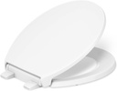 Border Round Closed-Front Toilet Seat with Soft Close and Quick Release