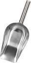 Amosfun Stainless Steel Multi Use Scoop for Ice Beans Flour More for Kitchen Bar Restaurant Party Events Lightweight Compact Design Safe Easy to Use