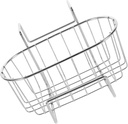 Zerodeko Stainless Steel Double Sink Hanging Basket Dish Drying Rack Kitchen Sponge Holder Space Saving Easy to Clean