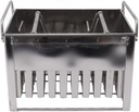 Pilipane Ice Pop Mold Machine Stainless Steel Commercial Frozen Ice Cream Maker DIY Ice Lolly Pop Mold for Home and Commercial Use Durable and Reusable 30PCS Set