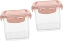 2pcs Reusable Yogurt Fermenting Box and Airtight Bread Storage Container Yogurt Keeper for Fresh Bread and Leakproof Food Storage for Kitchen Counter