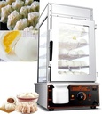 Commercial Five-Layer Electric Food Warmer, 1200W Steamer, (30-110℃), 360° Heating, Anti-Dry Burn
