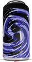 Skin Decal Wrap compatible with Yeti 16oz Tall Colster Can Cooler Insulator Alecias Swirl 02 Blue (COOLER NOT INCLUDED)