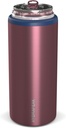 Hydrapeak Slim Can Cooler - Double Wall Insulated Skinny Can Cooler for All 12 oz