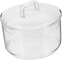 Zerodeko Air Tight Mason Jars Lids Glass Food Storage Containers for Tea Coffee Snacks Reusable Leakproof